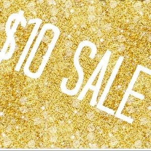 $10 sale closet clear out